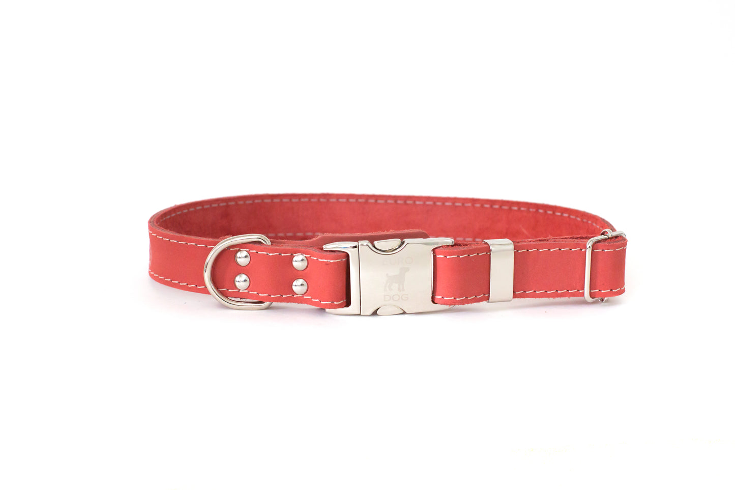 Quick-Release Style Leather Collar and Leash Set