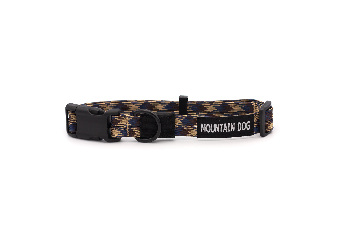 Adventure Style Mountain Argyle Climbing Rope Dog Collar