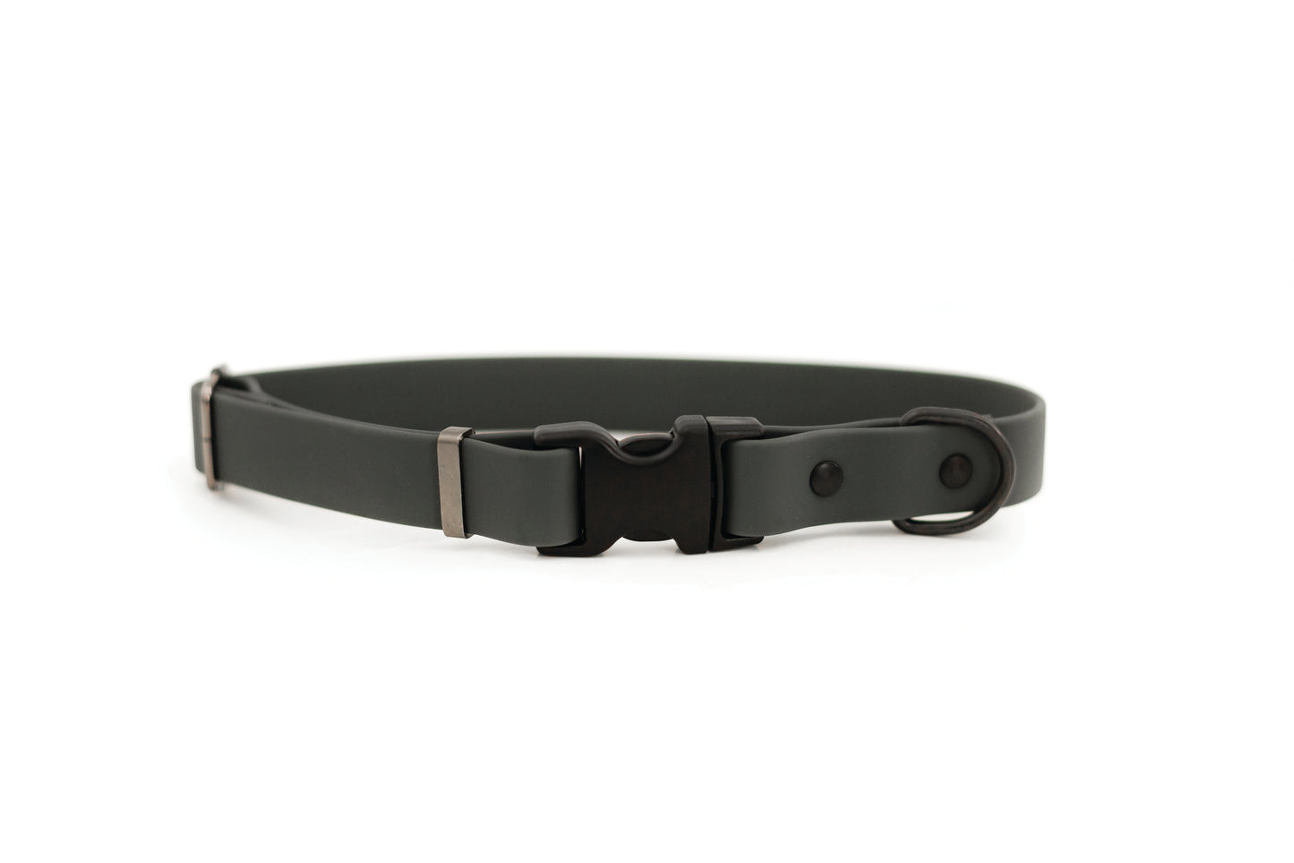 Waterproof Charcoal Super Soft PVC Dog Collar